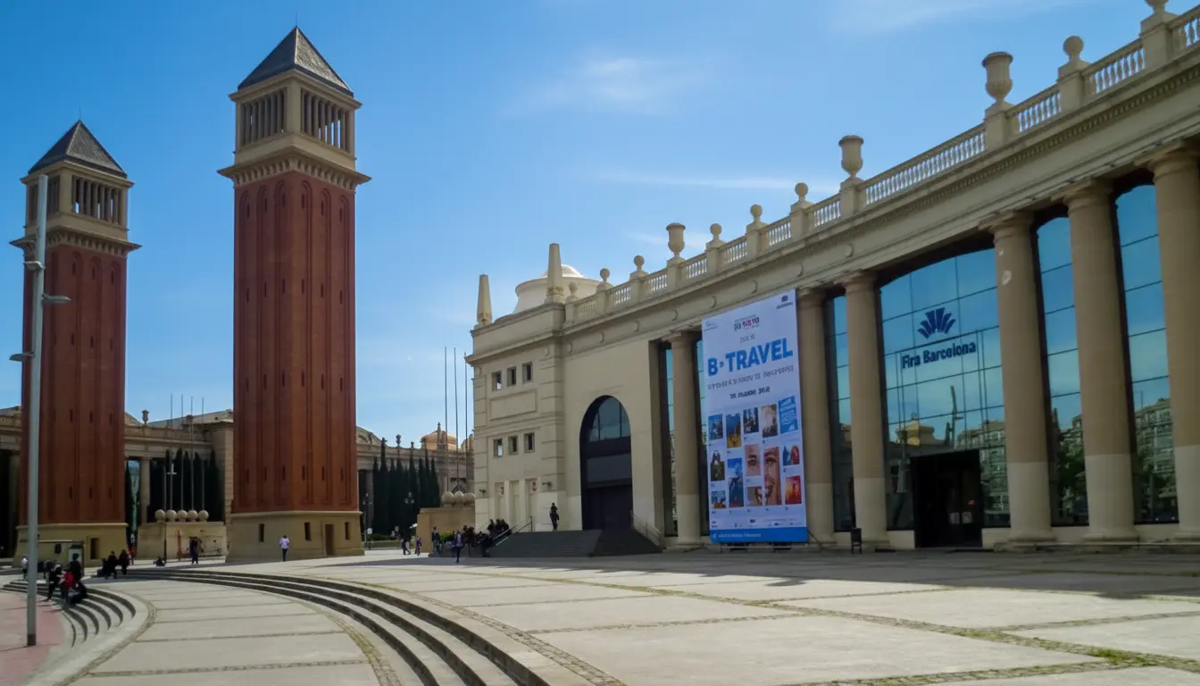 Fira de Barcelona i Torres Venecianes