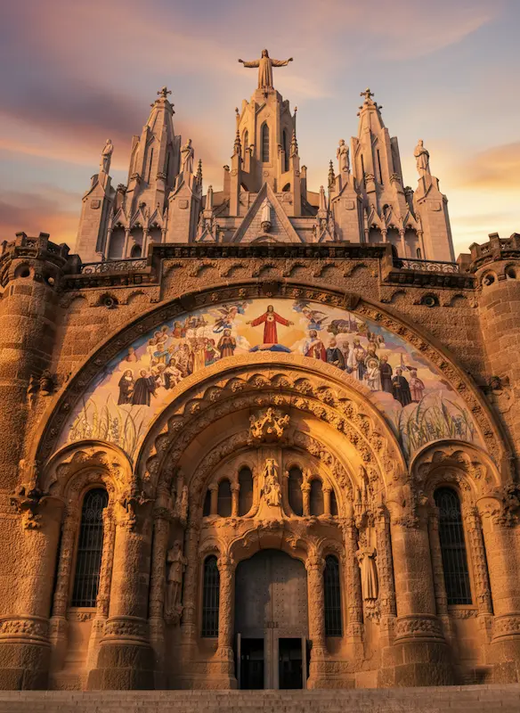 Església del Sagrat Cor al Tibidabo