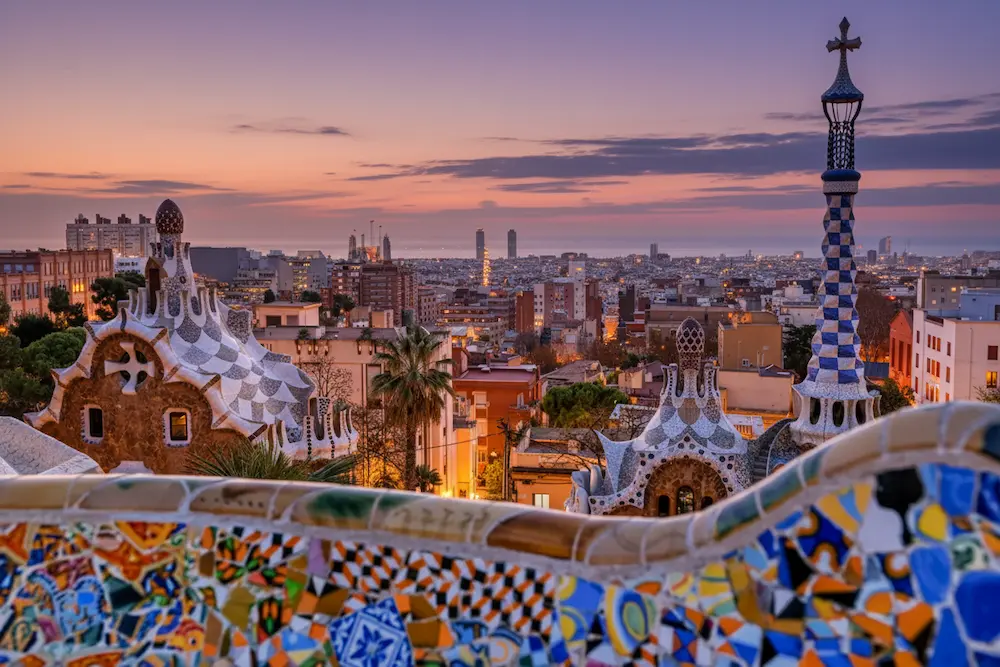 Park Güell a Barcelona