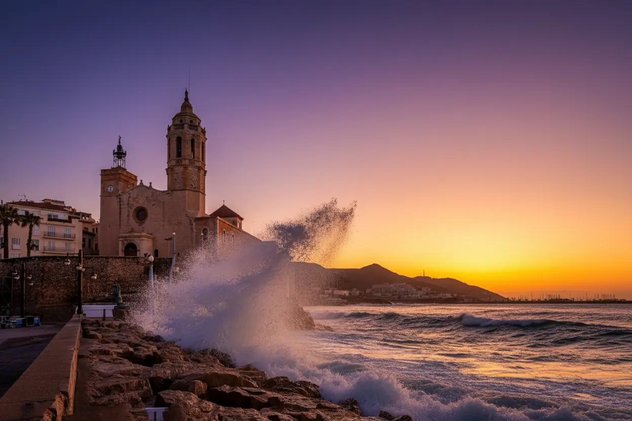 Sitges prop de Barcelona