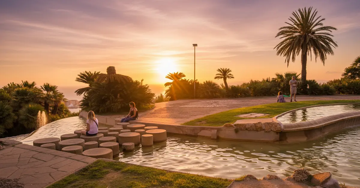 Mirador de l'Alcalde a Montjuïc