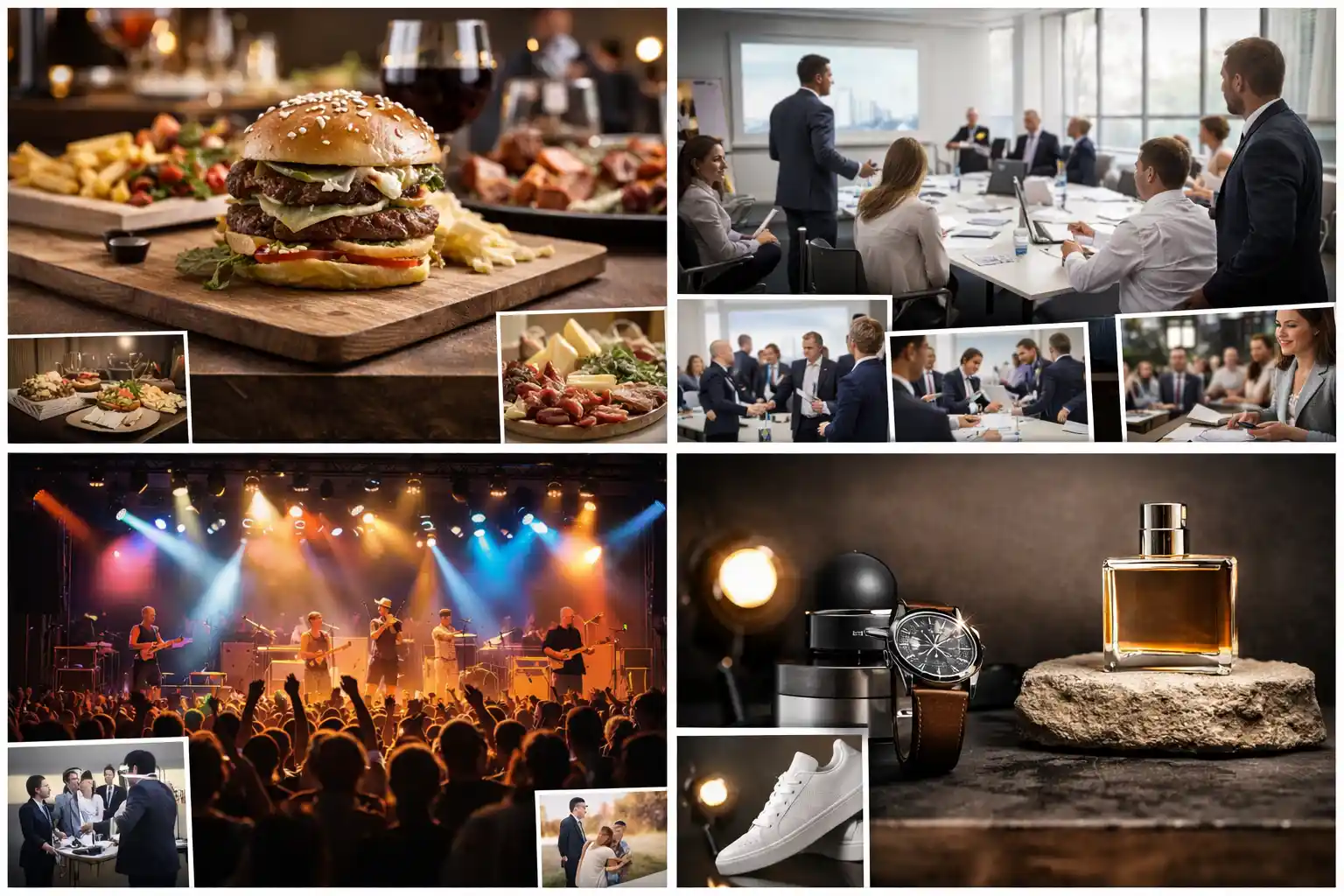 Especialitats dels millors fotògrafs de Barcelona en producte, esdeveniments i gastronomia